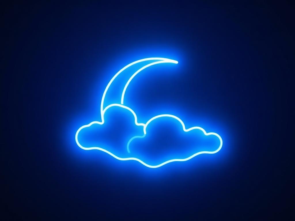 Moon & Cloud Wall Art