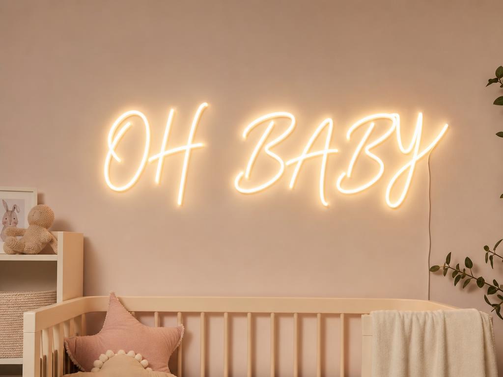 Oh Baby Neon Sign